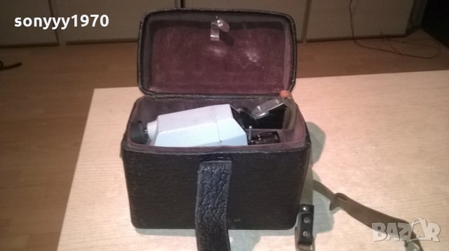 ретро руска камера-с кожен куфар, снимка 4 - Камери - 25332638