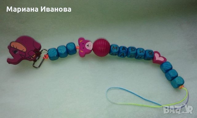 клипс за биберон - залъгалка, снимка 4 - Прибори, съдове, шишета и биберони - 22360217