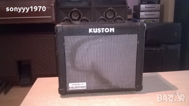 kustom by celestion kga16 usa-guitar amplifier-внос англия, снимка 2 - Ресийвъри, усилватели, смесителни пултове - 22816763