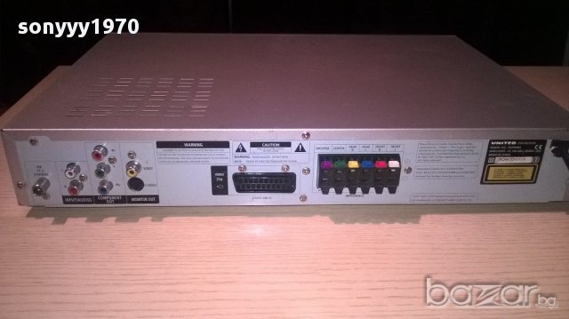united dvh4083-dvd receiver-6chanel-внос швеицария, снимка 4 - Ресийвъри, усилватели, смесителни пултове - 12332591