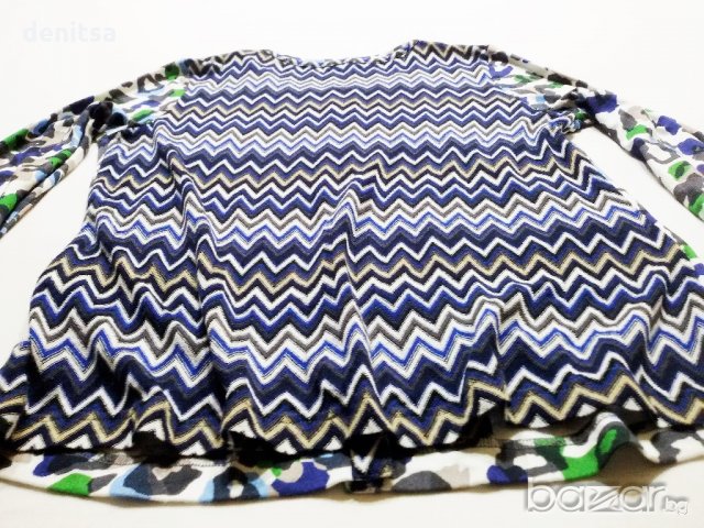 RIANI Womens Zig Zag Design Knit Cardigan Blouse Дамска Жилетка Size L - Нова, снимка 7 - Сака - 21103889