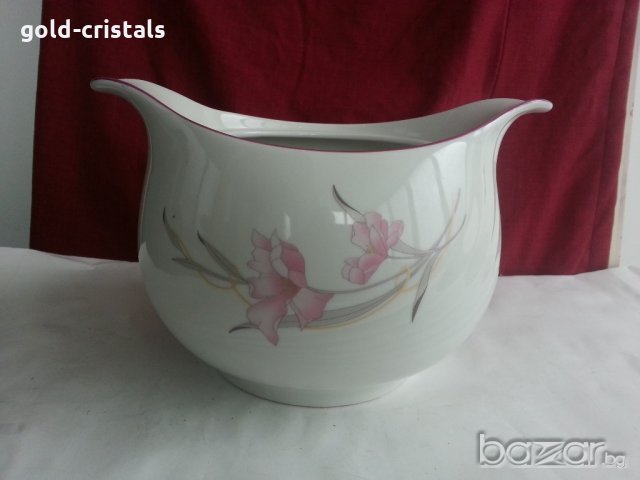 стар български порцелан супник купа , снимка 2 - Антикварни и старинни предмети - 20839348