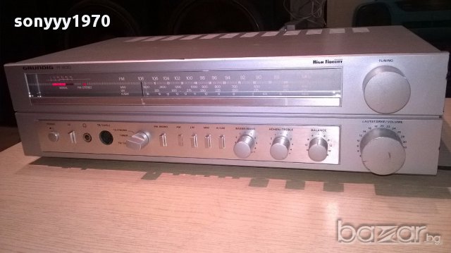 &grundig r400 receiver-germany-внос швеицария, снимка 2 - Ресийвъри, усилватели, смесителни пултове - 14294479
