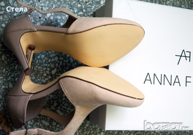 ANNA FIELD Дамски обувки, официални, нови, с кутия, беж, снимка 11 - Дамски обувки на ток - 18969279