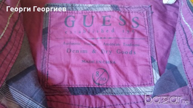 Риза за момче Guess/Гес, 100% оригинал, снимка 2 - Детски ризи - 19193727