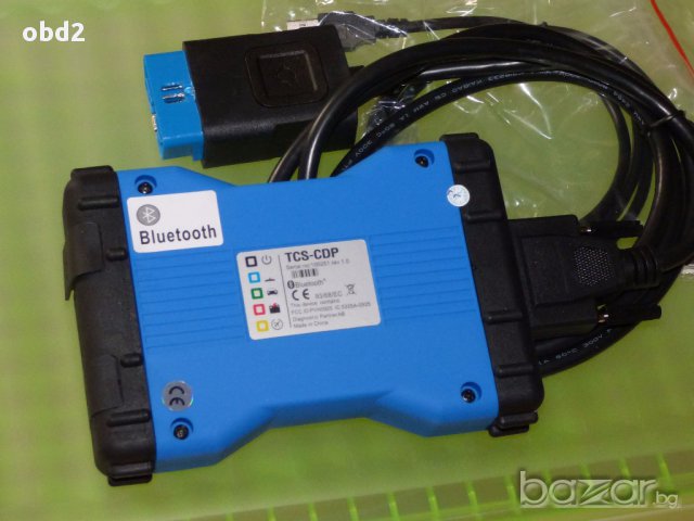 Най-новият модел TCS-CDP диагностика, Bluetooth, USB, OBD2, аналогична на Аутоком, Делфи, WOW Snoper, снимка 8 - Аксесоари и консумативи - 15010181