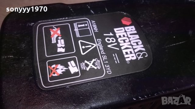 black&decker battery charger+black&decker battery-внос швеицария, снимка 7 - Винтоверти - 23825707