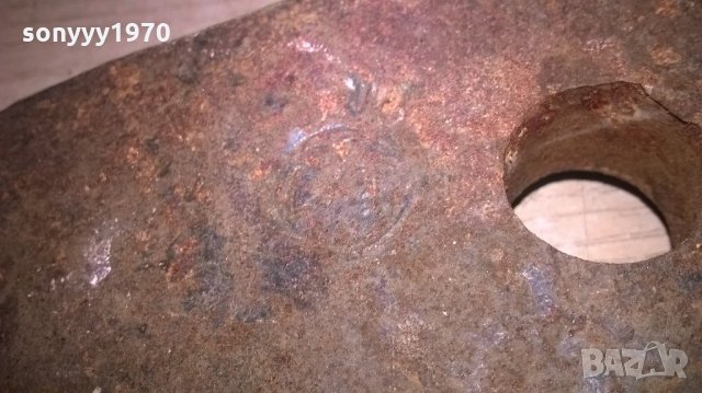 ПОРЪЧАНА-немска ретро брадва/сатър/томахавка-40х23см-внос швеицария, снимка 12 - Колекции - 22002136