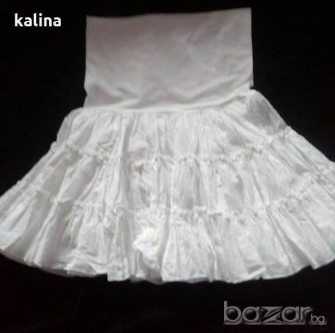  бяла пола , снимка 6 - Дрехи за бременни - 14917135