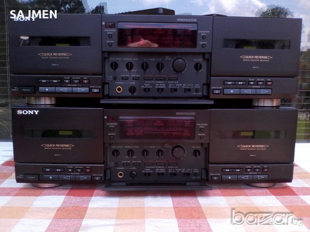 Sony TC-WR890.High End Dual Stereo Cassette.ДЕК  , снимка 4 - Декове - 14833897