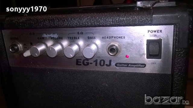 elevation eg-10j-guitar amplifier-28х25х14см-внос англия, снимка 10 - Ресийвъри, усилватели, смесителни пултове - 19657118