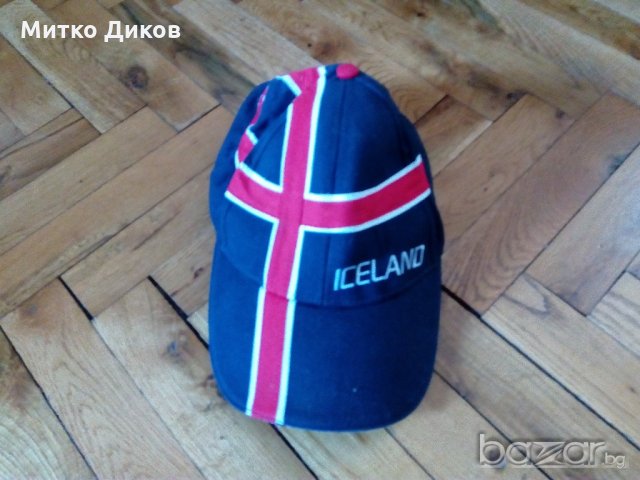 Исландия шапка, снимка 2 - Футбол - 20264199