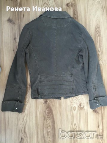 DIESEL дамско дънково яке, оригинално, размер М slim fit, снимка 5 - Якета - 11057841