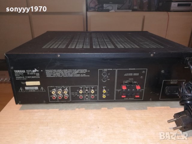 Yamaha Dsp-e580 Digital Sound Processing Amplifier-внос швеицария, снимка 10 - Ресийвъри, усилватели, смесителни пултове - 21648015