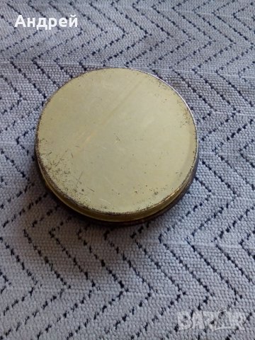 Кутия от боя за обувки БЛИК Кафява, снимка 2 - Антикварни и старинни предмети - 23478105