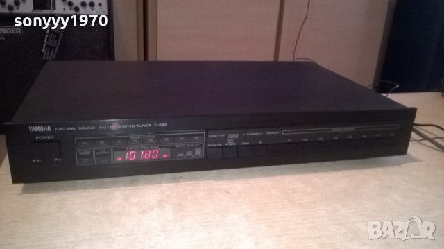 yamaha t-520 stereo tuner-made in japan-swiss, снимка 8 - Ресийвъри, усилватели, смесителни пултове - 24318453