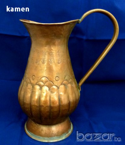 Кана кована мед  , 20 см., снимка 2 - Антикварни и старинни предмети - 15069707