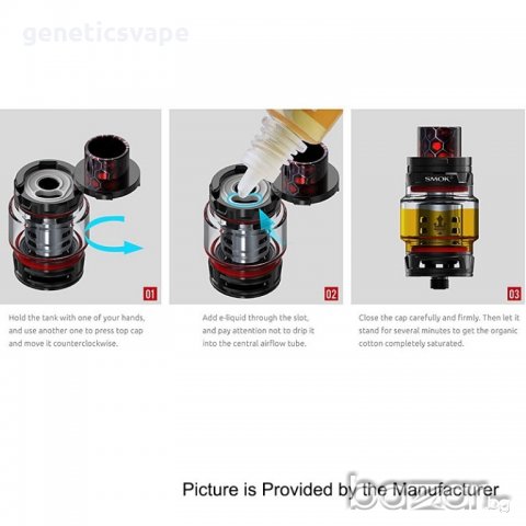 SMOK TFV12 Prince Sub Ohm Tank (8 ml), атомайзер, снимка 4 - Вейп без пълнители - 20122910