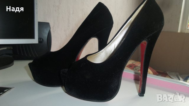 Маркови официални обувки с висок ток 12см MAIERNISI, снимка 2 - Дамски обувки на ток - 26100780