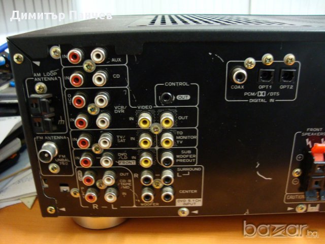 ресийвър Pioneer VSX-609RDS, снимка 6 - Ресийвъри, усилватели, смесителни пултове - 17498466