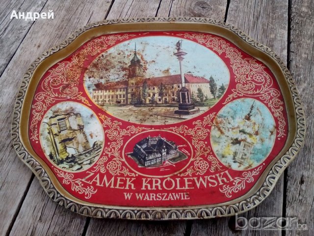 Стар поднос, снимка 2 - Антикварни и старинни предмети - 18896018