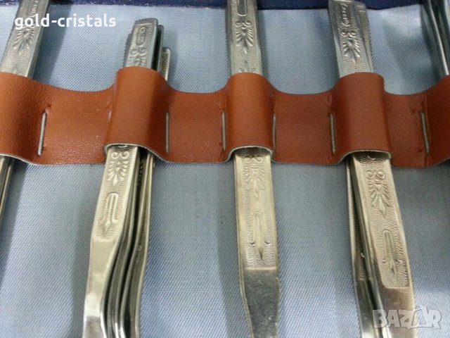 руски прибори в кутия, снимка 4 - Антикварни и старинни предмети - 25516738
