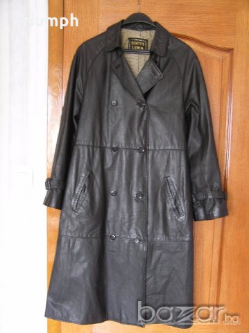 дамско манто от естествена кожа 