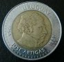 10 песо 2000, Уругвай, снимка 2