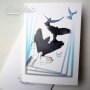 Картичка "Илюзии" / принт, изкуство, птица, снимка 3