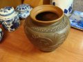 Прекрасна ръчно изработена керамична ваза, снимка 2
