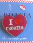  Значка - емблема на Хърватска, снимка 1