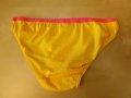 жълти памучни бикини М, снимка 2