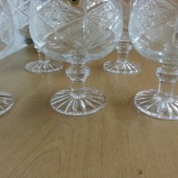 кристални чаши , снимка 7 - Антикварни и старинни предмети - 25647954