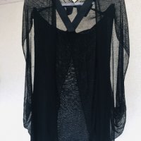 Необикновена блуза SISLEY, снимка 1 - Корсети, бюстиета, топове - 25633328