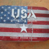 " Американско знаме " - метална кутийка , снимка 2 - Други стоки за дома - 22713328