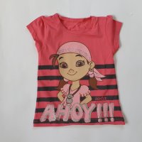 Тениска Момиче - 2 цвята - 98 и 110 см, снимка 3 - Детски тениски и потници - 8108167