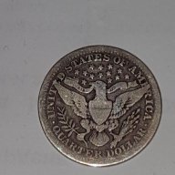 25 Cents.Quarter Dollar Barber 1910 Silver, снимка 3 - Нумизматика и бонистика - 16614204