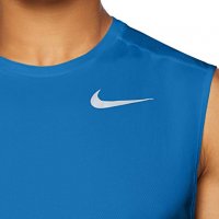 Nike Men's Miler Running Tank Top - страхотен мъжки потник КАТО НОВ, снимка 2 - Тениски - 25154946