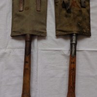 Ретро войнишка лопата модел 1915 год. BLECKMANN MURZZUSCHLAG 1915 Австрия два броя, снимка 2 - Други ценни предмети - 21561409