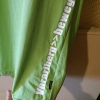 Мъж.тениска-"Skinfit"-/полиамид+ликра/,цвят-гущерово зелена. Закупена от Германия., снимка 4 - Тениски - 21859319