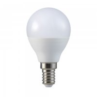 LED лампа 5.5W Сфера E14, снимка 1 - Лед осветление - 8669494