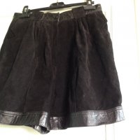 Дамски къс панталон естествена кожа M/L, снимка 7 - Къси панталони и бермуди - 20559780