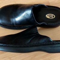 Чисто нови италиански анатомични чехли от естествена кожа SunShine , ръчна изработка, снимка 2 - Мъжки сандали - 22212388