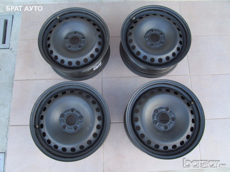 ЖЕЛЕЗНИ ДЖАНТИ 16'' ЗА FORD FOCUS,MONDEO,KUGA,S-MAX,C-MAX,VOLVO, снимка 1