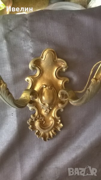 два барокови аплика за стена, снимка 1