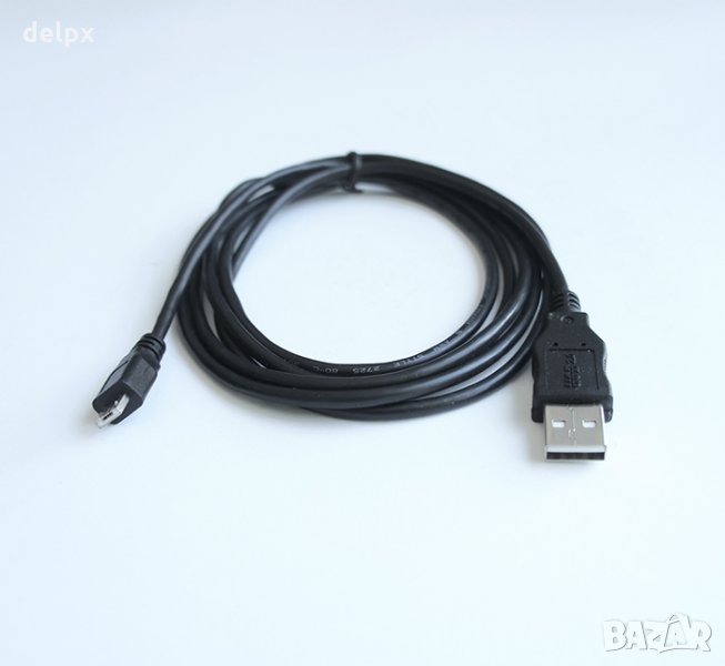 Кабел за фотоапарат USB-А(м)/MICRO USB-A(м) 1,6m, снимка 1