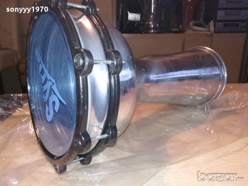 ГОЛЯМА Тарамбука 40х25см-алуминиева-нова от сирия, снимка 1