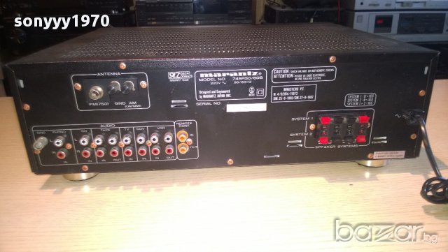 marantz 74sr50/60b-stereo receiver-japan-внос швеицария, снимка 12 - Ресийвъри, усилватели, смесителни пултове - 10712178