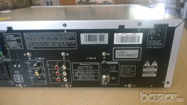 pioneer xv-htd1-dvd receiver-внос швеицария, снимка 11 - Ресийвъри, усилватели, смесителни пултове - 8054249