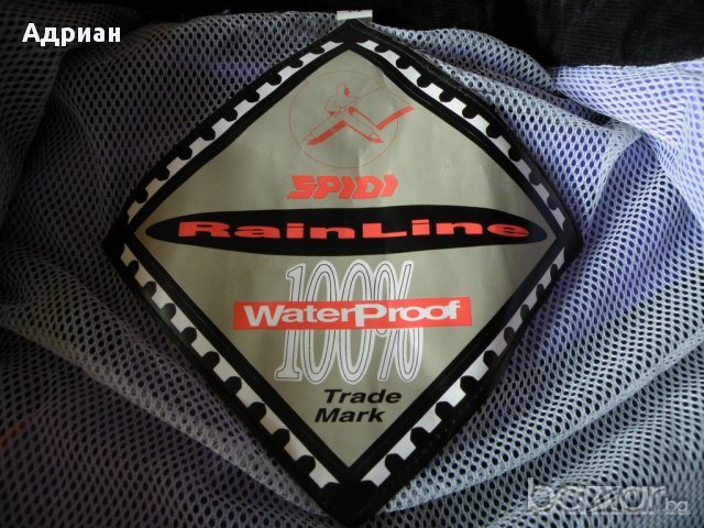 Мото яке дъждобран Spidi Rainline 100% водоустойчиво, снимка 3 - Фен артикули - 13809029